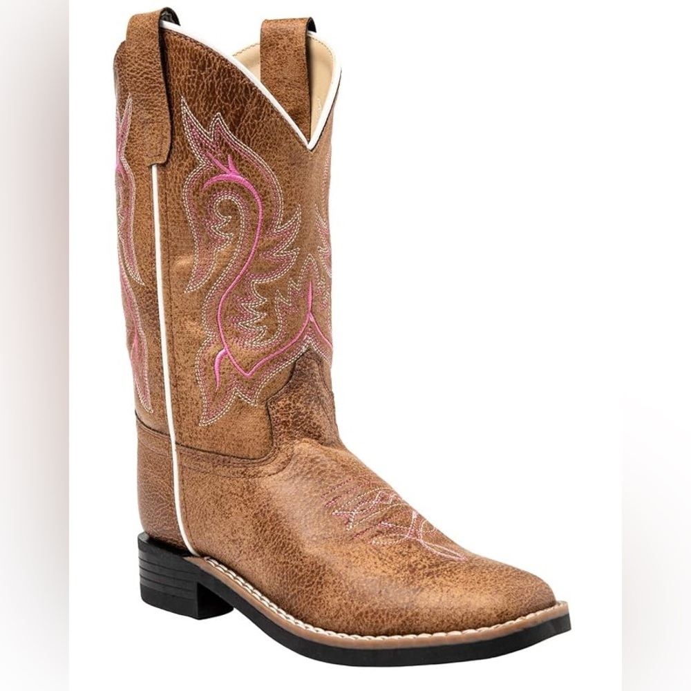 Shyanne Brown Kids Cowboy Boots 1